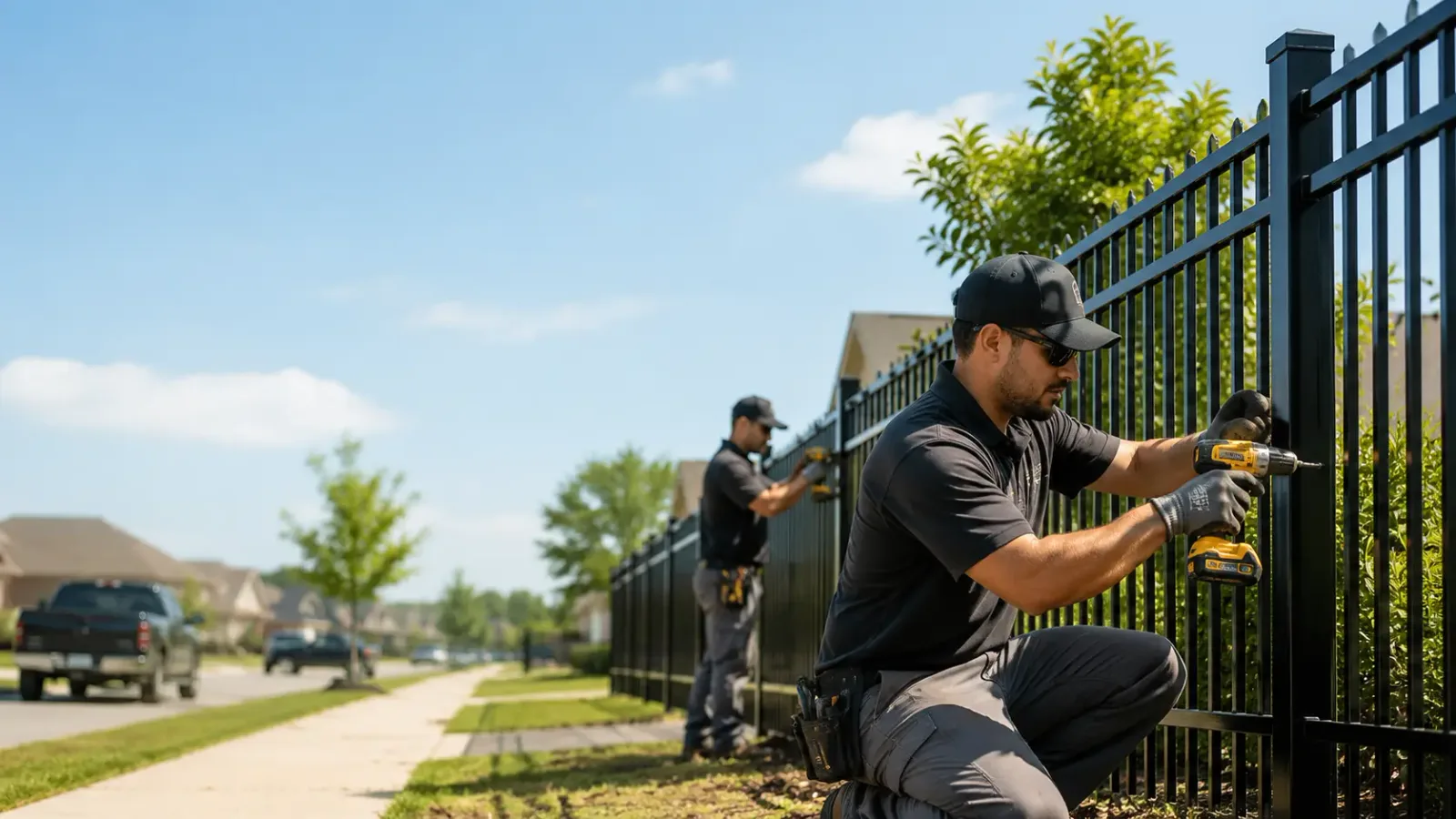Metal Fence Installation in Arona, PA